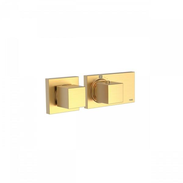 THERMOSTATIQUE À ENCASTRER BLOCK SYSTEM AVEC FERMETURE ET RÉGLAGE DU DÉBIT (2 VO - TRES 20725299OM