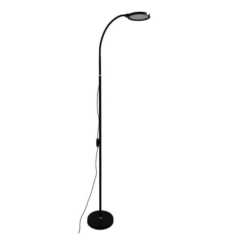 UNILUX Lampadaire à éclairage indirect Flexled, à LED, coloris noir - 3595560031856_0