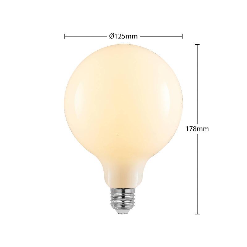 ARCCHIO AMPOULE LED E27 6W 2 700K G125 DIMMABLE OPALE 3X