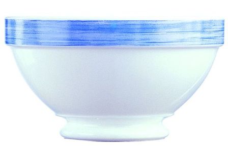 BOL EMPILABLE BLANC/BLEU 51CL - LOT DE 6 - ARCOROC - BRUSH BLEU