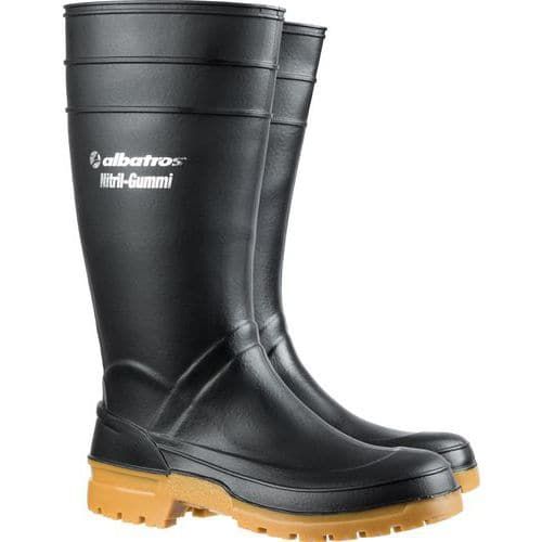 BOTTES DE TRAVAIL EN CAOUTCHOUC NITRILE GUARDIAN HIGH P37