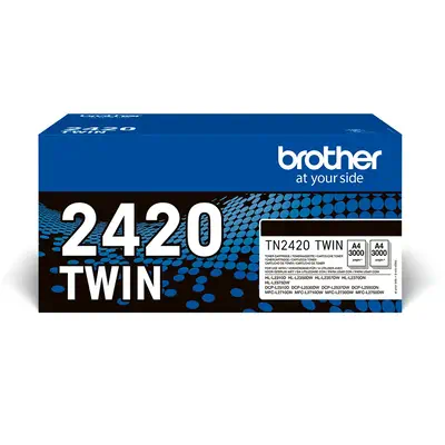 Brother TN-2420TWIN Cartouche de toner 2 pièce(s) Original_0