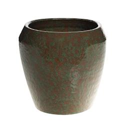 Cache-pot Venice 35 cm en   -  Multicolore Rond Terre Cuite Lou De Castellane 32x32 cm - multicolore faïence 3520071979496_0