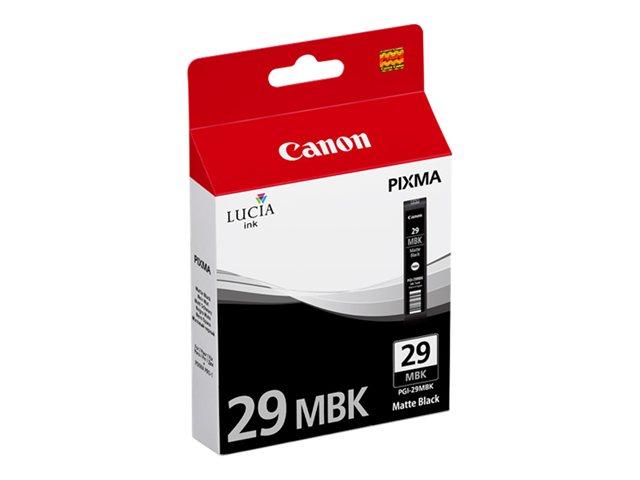 CANON CARTOUCHE D'ENCRE NOIRE MATE PGI-29MBK