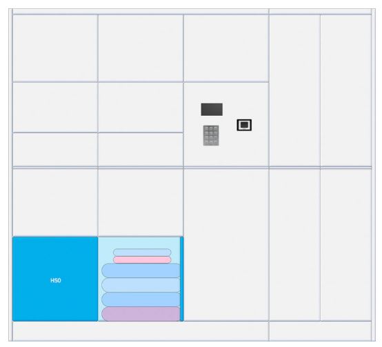 Casiers intelligents de blanchisserie en libre-service pour grosses charges - Porte H50 - Traçabilité et gestion automatisée_1