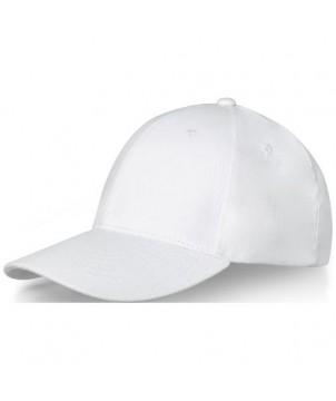 CASQUETTE DAVIS 6 PANNEAUX BLANC - CASQUETTES ET BONNETS PUBLICITAIRES