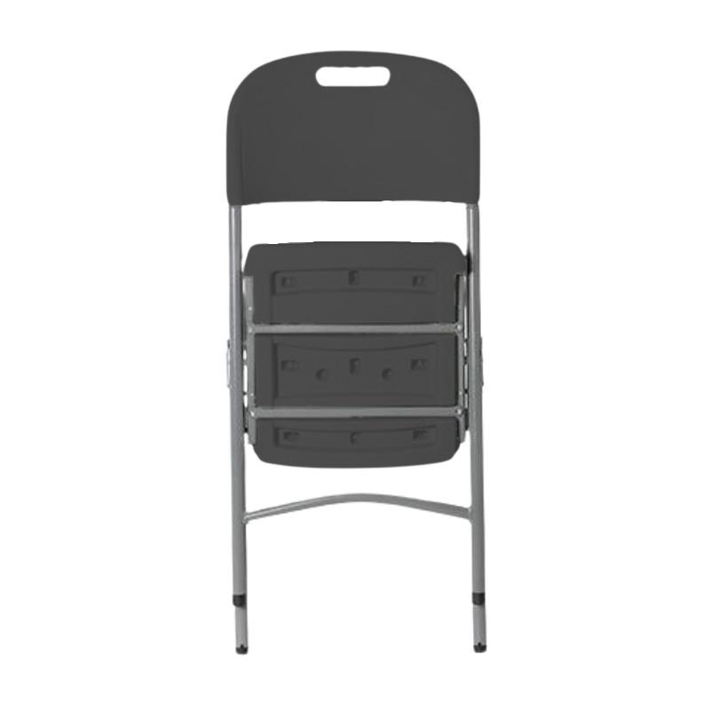 Chaise pliante en polypropylène 'Grey Edition' - Confort ergonomique, design moderne et classée M2_0