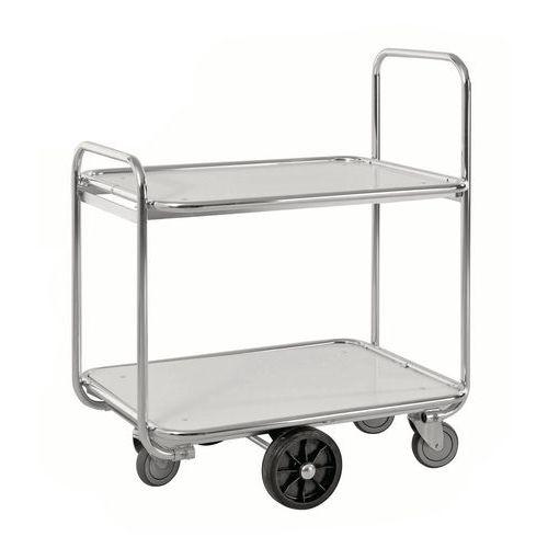 CHARIOT 3 TABLETTES L1300XL630 XH1100MM - KONGAMEK
