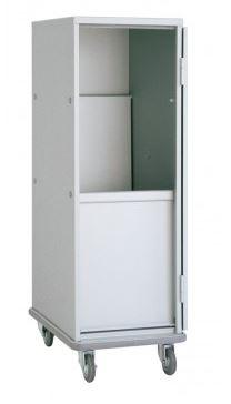 Chariot linge propre CHATRAN 2550 - 57123CHT255SP - 540L - roues diam. 160 mm - dimensions extérieures 800x600xH1660 mm_0