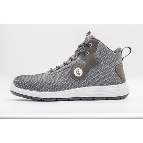 CHAUSSURES DE SÉCURITÉ - HAUTES - BOOMERANG S3 CI - GRIS - T42 UNIWORK