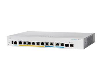 Cisco CBS350 Géré L3 Gigabit Ethernet (10/100/1000) Connexion Ethernet, supportant l'alimentation via ce port (PoE) 1U Noir, Gris_0