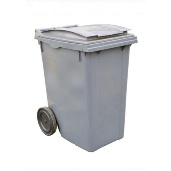 Conteneur poubelle - 360 litres Rouge Grenat - gamme Sulo - capacité 145 kg - 2 roues_0