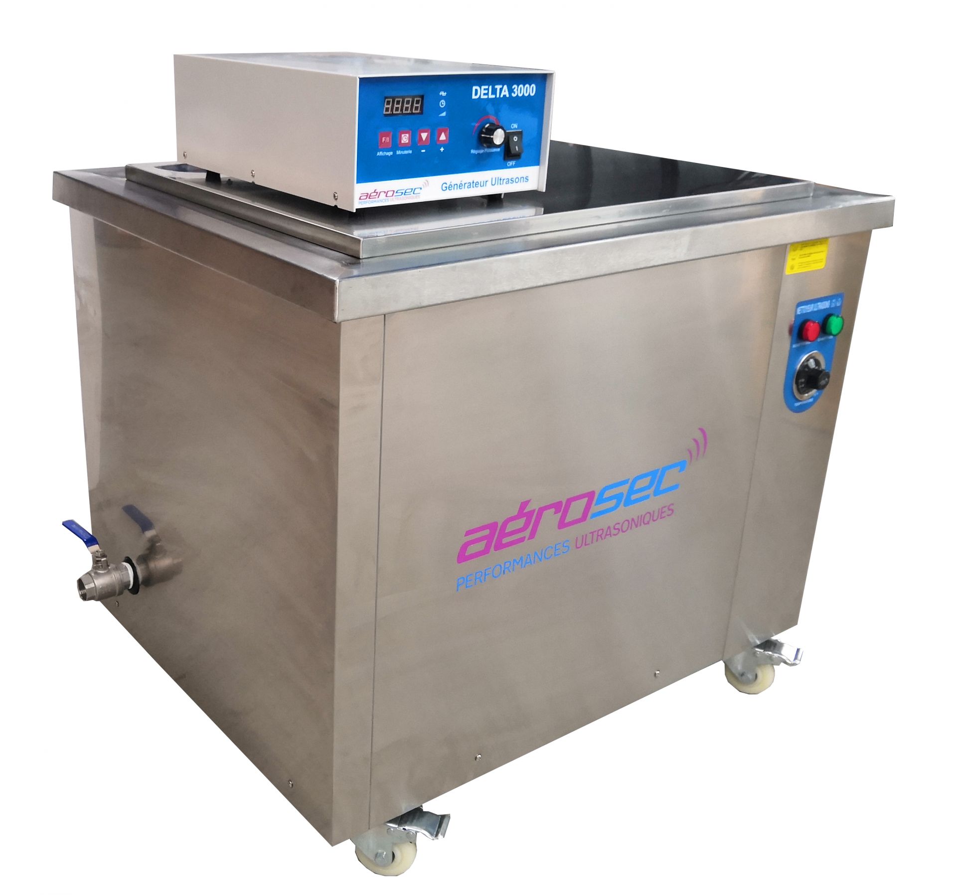 Cuve ultrasons 265 litres - usage non intensif - delta eco industrie_0