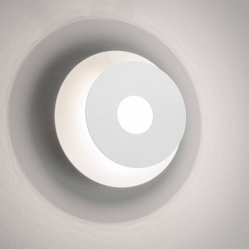 FISCHER & HONSEL APPLIQUE LED HENNES, Ø 18 CM, BLANCHE