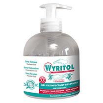 GEL HYDROALCOOLIQUE DÉSINFECTANT WYRITOL EUCALYPTUS - FLACON À POMPE 300 ML