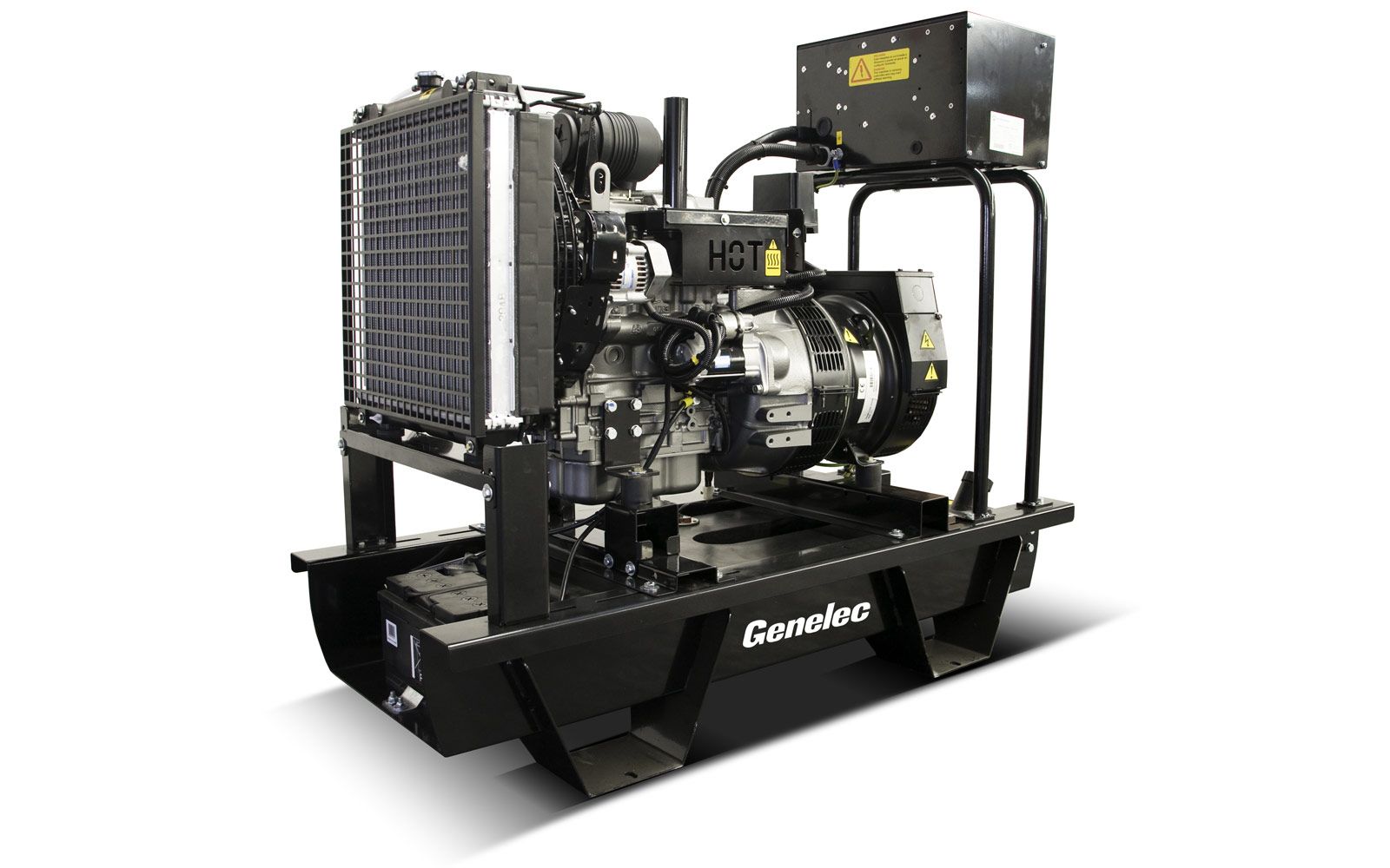 GYW-17 T5 - Groupe électrogène industriel 17 kVA sur châssis - Yanmar - Alternateur MECC ALTE - Triphasé - Diesel_0