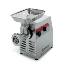 Hachoir à viande professionnel PS-12 - Débit jusqu'à 100 kg/h - Aluminium et acier inoxydable_0
