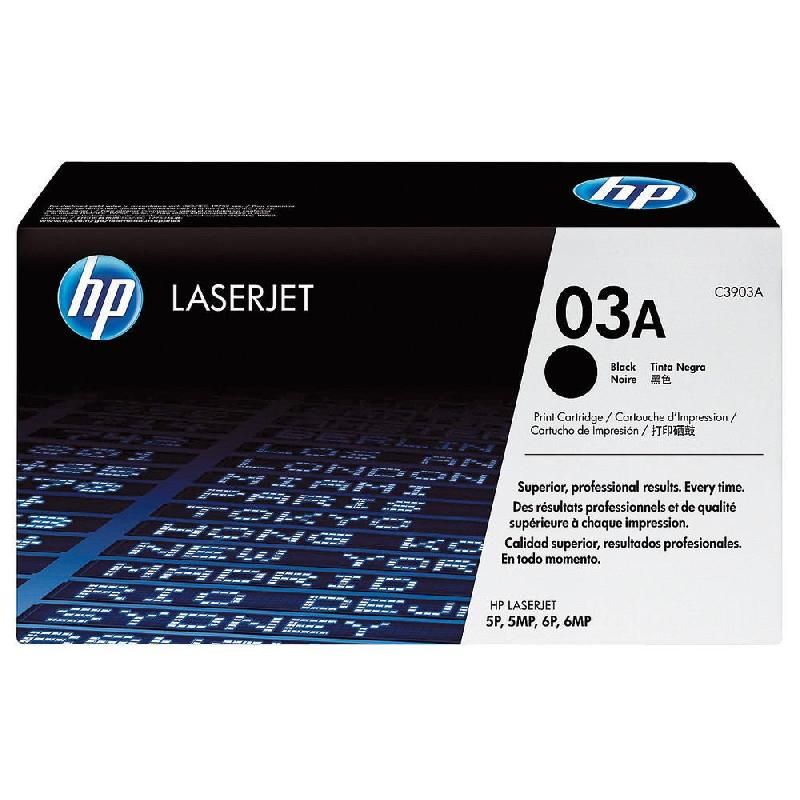 HEWLETT PACKARD TONER ORIGINAL 03A (C3903A) - COULEUR: NOIR