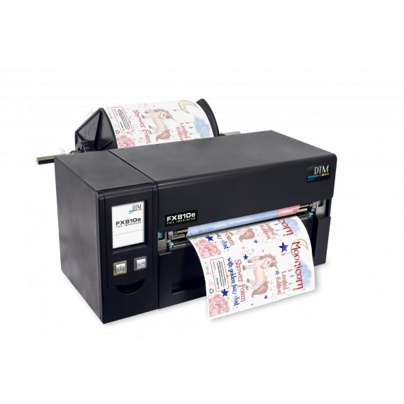 Imprimante transfert thermique DTM FX810EC - avec massicot - pour dorure or et argent_0