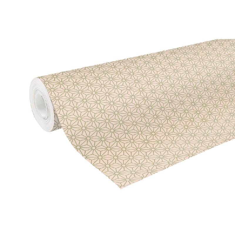 KRAFT BRUT 70G, RL 50X0,70M NOËL LOSANGES OR - A MOTIFS