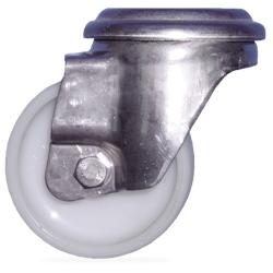 Lioninox Roulette pivotante inox et nylon sans frein ø130 mm - 3701637604452_0