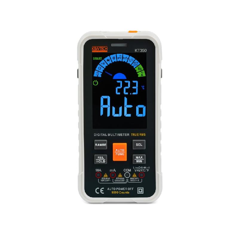 Multimètre numérique kt350 trms automatique 1000v - TURBOTRONIC - 20010114 - 833098_0