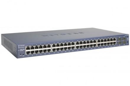 NETGEAR GS748T - Switch Gigabit Manageable Niveau 2 - 48 ports + 4 slots MiniGBIC SFP_0