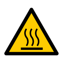 PANNEAU DANGER SURFACE CHAUDE