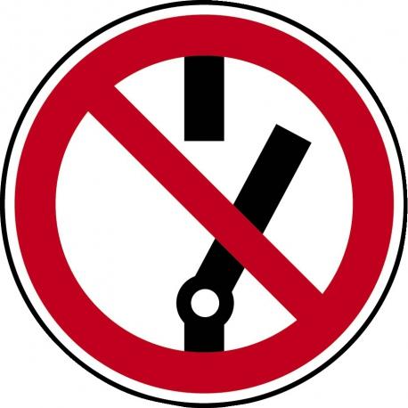 Panneau danger électrique