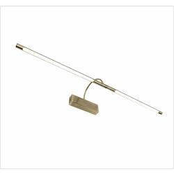 Papuq Applique murale LED pour tableaux 14W ton chaud 3000K finition bronze antique 70 cm avec interrupteur - bronze 8436613830581_0