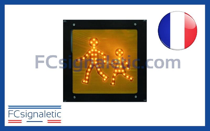 Pictogramme LED bus scolaire arrière étanche VIGNAL SESALY PIC400.E_0