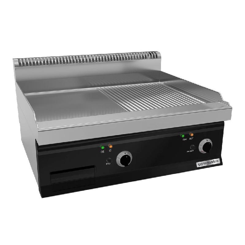 Plaque de cuisson électrique - 7,1 kW - Lisse et rainurée  - Mario 700 | GGM -EGK873MGG_0