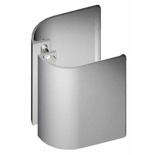 POIGNÉE AILERON DE PORTE BATTANTE - HAUTEUR 200 MM - ALU NOIR - 1780 BILCOCQ