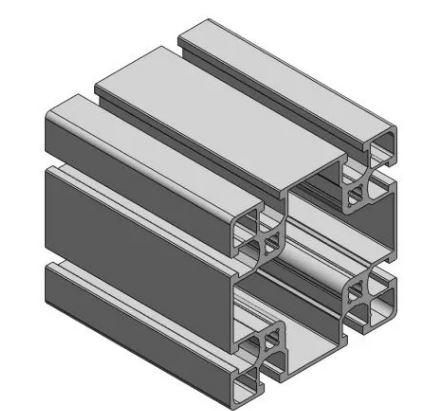 Profilé aluminium 90×90 économique_0