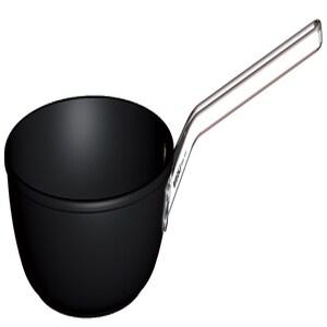 RISOLI' sauteuse professional fonte d'aluminium haute epaisseur-INDUCTION   cm 24 manche acier 1810 avec 2 rivets - aluminium OP104HTIN/24_0