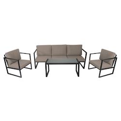 Salon 5 Personnes Gris Anthracite Aluminium Essenciel Green - SALONA039_1_0