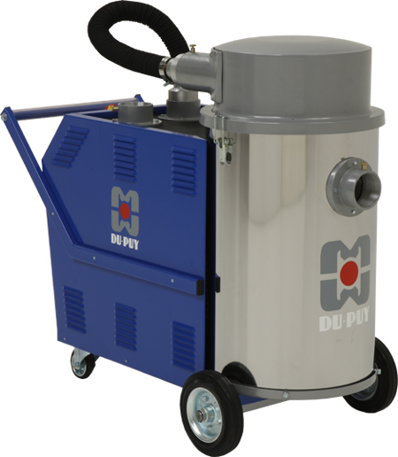 Aspirateur industriel triphasé TS 30 - Aspiration directe sur machine de production - 2 200 Watts - 120 L_0