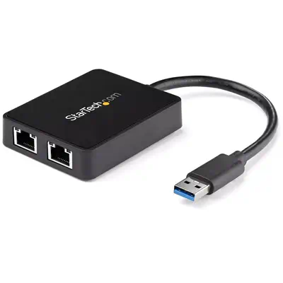 StarTech Adaptateur USB 3.0 à  Double Port Gigabit Ethernet_0