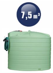 Swimer Agro Tank - Cuve engrais liquide 7500L - Simple paroi - Trappe d'inspection et équipements inclus_0