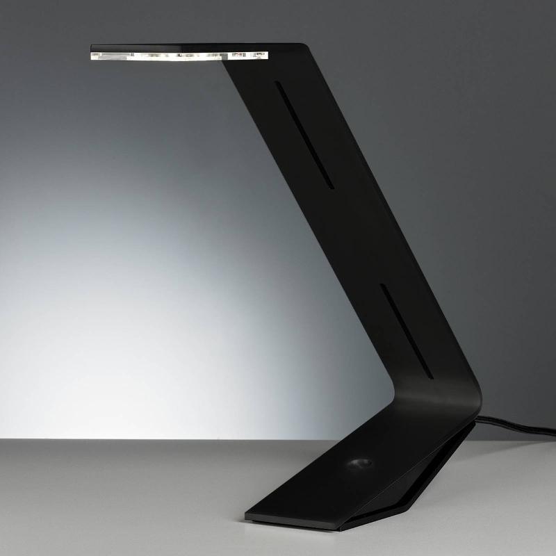 TECNOLUMEN FLAD - LAMPE À POSER LED NOIRE