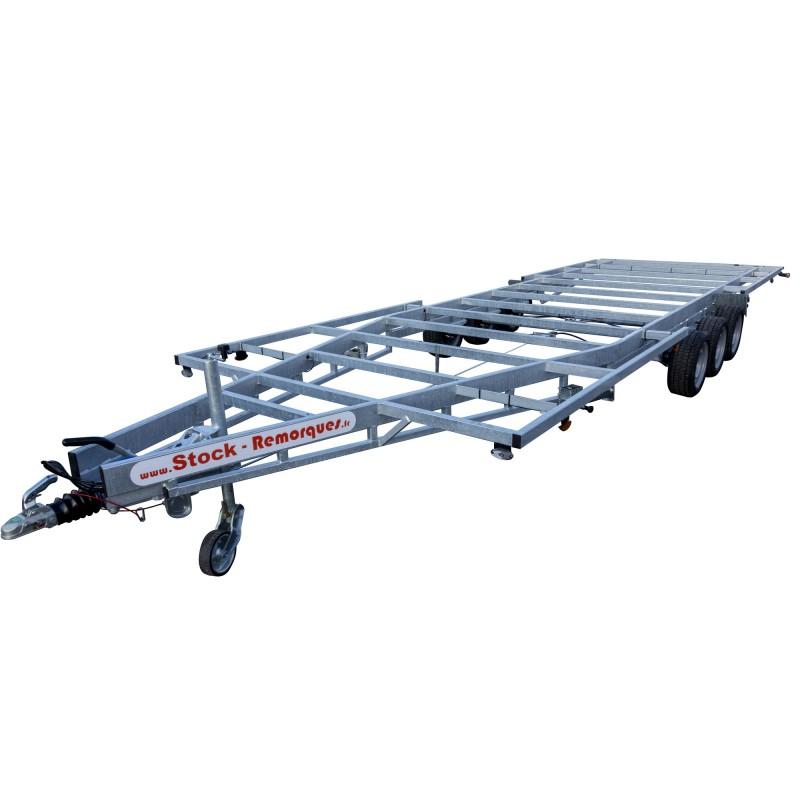 TH 7m80 x 2m44 Plateau 3 essieu x 1800 kg_0