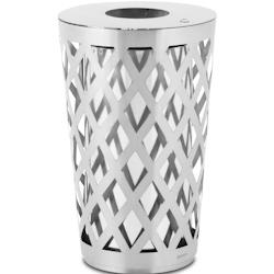 Ulsonix - ulsonix ULX-GB30 Poubelle extérieure ronde Acier inoxydable Acier galvanisé Gris Poubelle urbaine Poubelle de tri sélectif - inox 4062859_0