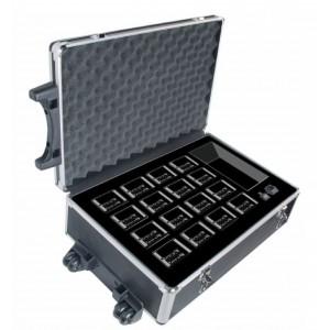 Valise étanche de chargement et stockage - HT-2288B - 16 batteries pour pupitres sans fil_0