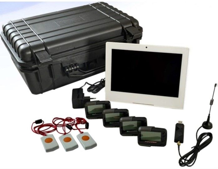 Valise de secours AidKit - Déploiement rapide d'appel infirmière radio avec tablette tactile_0