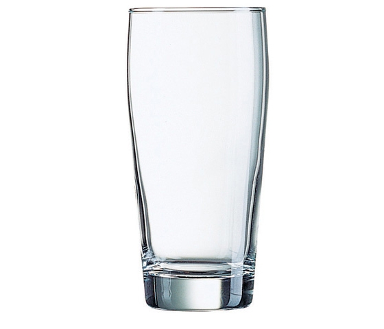 VERRE À BIÈRE WILLI 33 CL, REPÈRE DE REMPLISSAGE 0,25 L