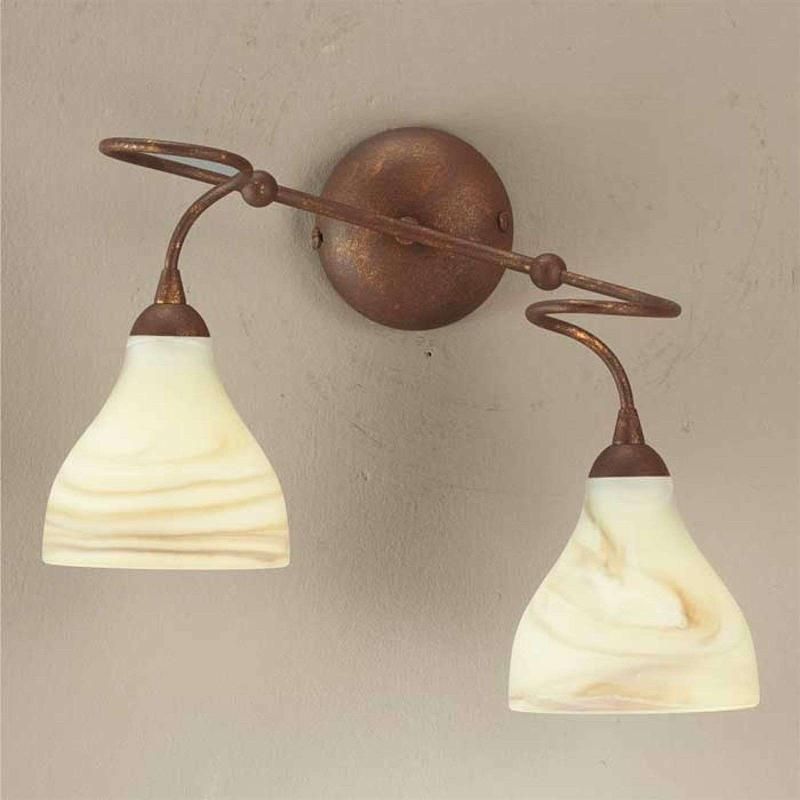 APPLIQUE MATTIA À 2 LAMPES