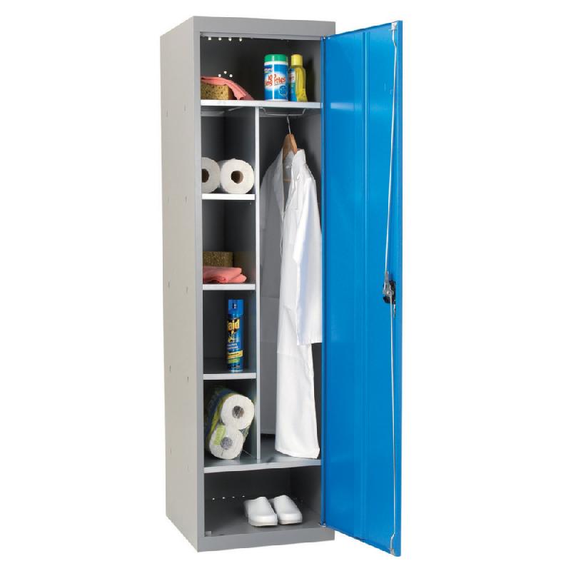 ARMOIRE MÉTAL 1 PORTE  L 50 X P 50 X H 180 CM