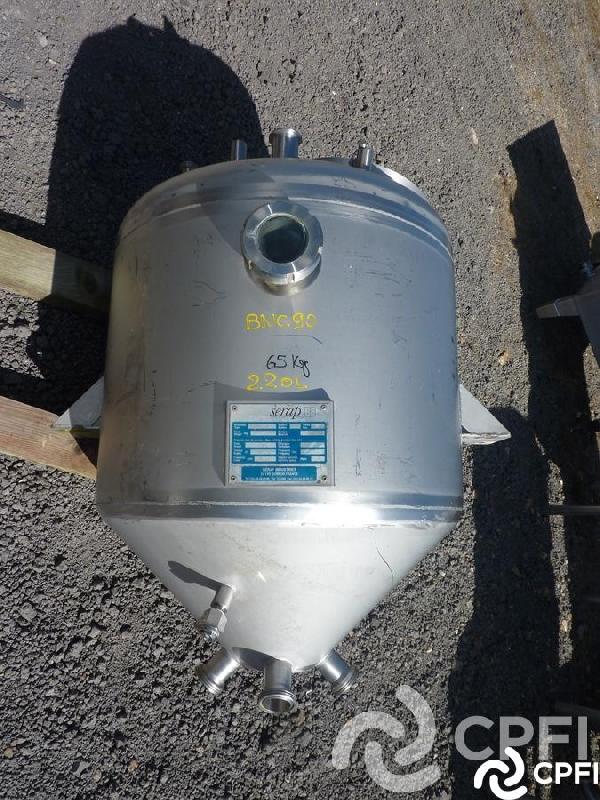 Bac de lancement SERAP 220 L - Type PA.03.0026 - Dimensions HT 1100 mm - Diamètre 760 mm_0