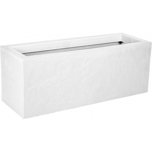 BALCONNIÈRE VOLCANIA'UP - 25 LITRES - BLANC CÉRUSÉ EDA PLASTIQUES