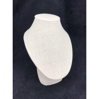 BUSTE PRÉSENTOIR COLLIERS EN COTON 14 CM